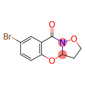 2H,9H-Isoxazolo[3,2-b][1,3]benzoxazin-9-one, 7-bromo-3,3a-dihydro-