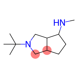 Cyclopenta[c]pyrrol-4-amine, 2-(1,1-dimethylethyl)octahydro-N-methyl- (9CI)