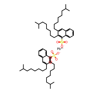 Diisononylnaphthalenesulfonic acid, lead salt