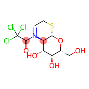 乙基 2-脱氧-1-硫代-2-[(三氯乙酰基)氨基]-BETA-D-吡喃葡萄糖苷