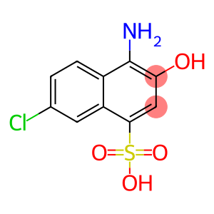 4-amino-7-chloro-3-hydroxynaphthalene-1-sulfonic acid