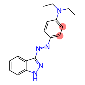 Benzenamine, N,N-diethyl-4-[2-(1H-indazol-3-yl)diazenyl]-