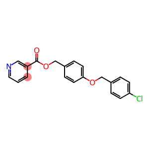 4-(4'-chlorobenzyloxy)benzyl nicotinate