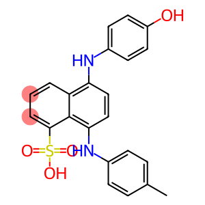 5-(4-hydroxyanilino)-8-(4-methylanilino)naphthalene-1-sulfonic acid