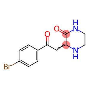 Piperazinone, 3-(2-(4-bromophenyl)-2-oxoethylidene)-