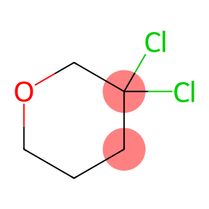 2H-Pyran,3,3-dichlorotetrahydro-(9CI)