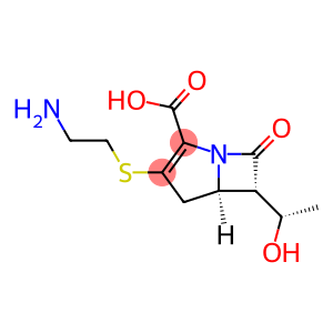 (5R)-3-[(2-Aminoethyl)thio]-6β-[(S)-1-hydroxyethyl]-7-oxo-1-azabicyclo[3.2.0]hept-2-ene-2-carboxylic acid