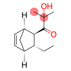 1-Propanone,1-[(1S,2R,3R,4R)-3-ethylbicyclo[2.2.1]hept-5-en-2-yl]-2-hydroxy-2-methyl-(9CI)