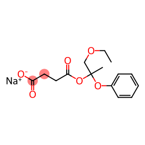 4-(2-Ethoxy-1-methyl-1-phenoxyethoxy)-4-oxobutyric acid sodium salt