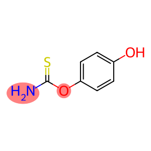 Thiocarbamic acid O-(p-hydroxyphenyl) ester