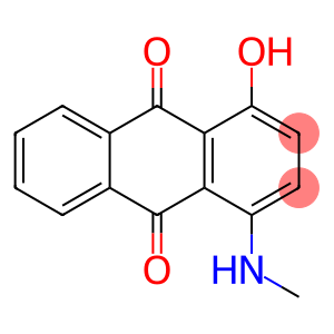 9,10-Anthracenedione, 1-hydroxy-4-(methylamino)-