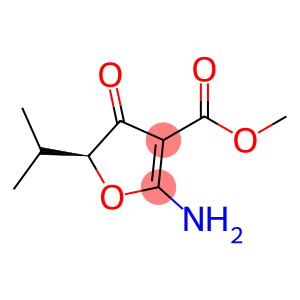 3-Furancarboxylicacid,2-amino-4,5-dihydro-5-(1-methylethyl)-4-oxo-,methyl