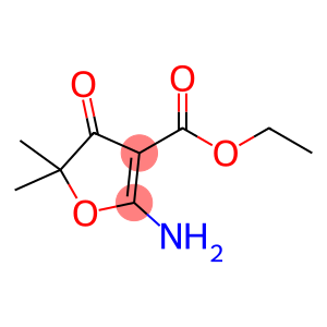 3-Furancarboxylicacid,2-amino-4,5-dihydro-5,5-dimethyl-4-oxo-,ethylester