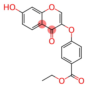 ethyl4-[(7-hydroxy-4-oxo-4H-chromen-3-yl)oxy]benzoate