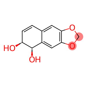 Naphtho[2,3-d]-1,3-dioxole-5,6-diol, 5,6-dihydro-, (5R,6S)- (9CI)