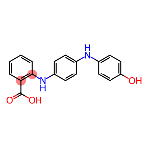 2-[[4-[(4-hydroxyphenyl)amino]phenyl]amino]benzoic acid