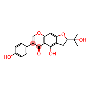 2,3-Dihydro-4-hydroxy-2-(1-hydroxy-1-methylethyl)-6-(4-hydroxyphenyl)-5H-furo[3,2-g][1]benzopyran-5-one