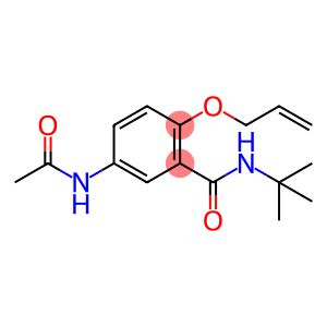 5-(Acetylamino)-2-(allyloxy)-N-tert-butylbenzamide