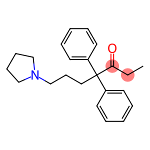 3-Heptanone, 4,4-diphenyl-7-(1-pyrrolidinyl)-