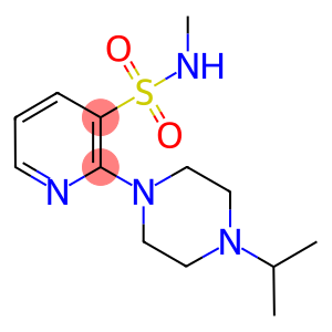 2-(4-isopropyl-1-piperazinyl)-N-methyl-3-pyridinesulfonamide