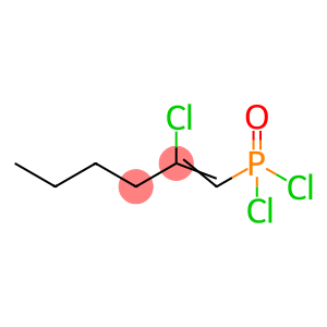 (2-Chloro-1-hexenyl)dichlorophosphine oxide