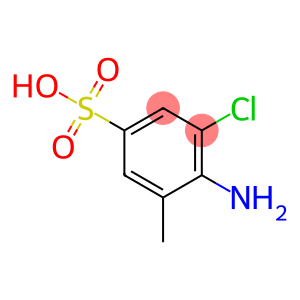 m-Toluenesulfonic acid, 4-amino-5-chloro- (8ci)