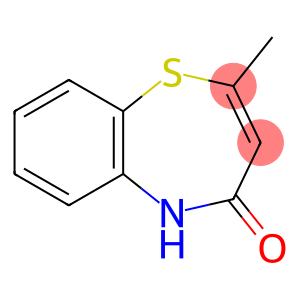 2-methyl-1,5-benzothiazepin-4(5H)-one