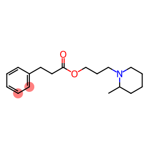 3-Phenylpropanoic acid 3-(2-methylpiperidino)propyl ester