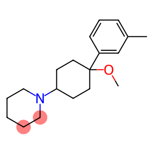 1-(4-Methoxy-4-m-tolylcyclohexyl)piperidine