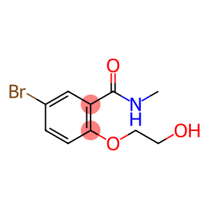 5-Bromo-2-(2-hydroxyethoxy)-N-methylbenzamide