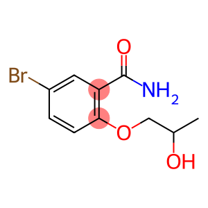 5-Bromo-2-(2-hydroxypropoxy)benzamide