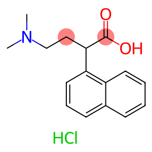 1-Naphthaleneacetic acid, α-[2-(dimethylamino)ethyl]-, hydrochloride (1:1)