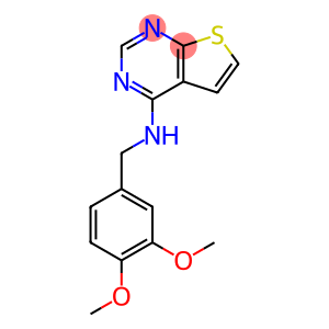 N-(3,4-Dimethoxybenzyl)thieno[2,3-d]pyrimidin-4-amine