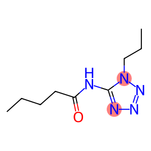 N-(1-propyl-1H-tetraazol-5-yl)pentanamide