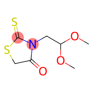 3-(2,2-dimethoxyethyl)-2-sulfanylidene-thiazolidin-4-one