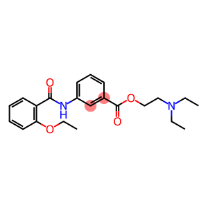 2-(Diethylamino)ethyl=3-(2-ethoxybenzoylamino)benzoate