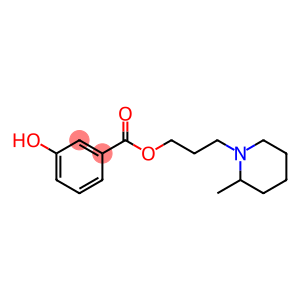 3-(2-Methylpiperidino)propyl=m-hydroxybenzoate