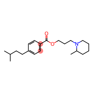 3-(2-Methylpiperidino)propyl=p-isopentylbenzoate