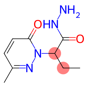 1(6H)-Pyridazineacetic acid, α-ethyl-3-methyl-6-oxo-, hydrazide