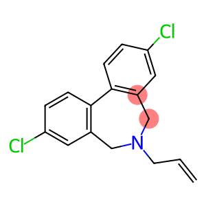 6-Allyl-6,7-dihydro-3,9-dichloro-5H-dibenz[c,e]azepine