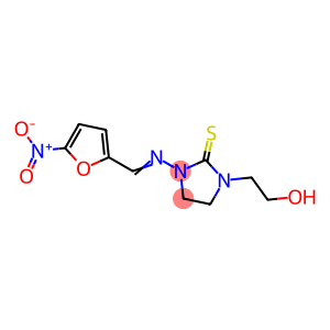 1-(2-Hydroxyethyl)-3-(5-nitrofurfurylideneamino)-2-imidazolidinethione