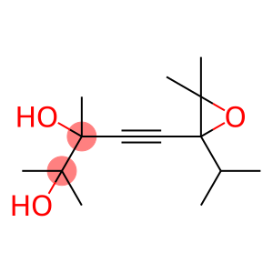 5-(3,3-Dimethyl-2-isopropyloxiranyl)-2,3-dimethyl-4-pentyne-2,3-diol