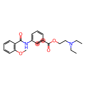 2-(Diethylamino)ethyl=3-(2-methoxybenzoyl)aminobenzoate