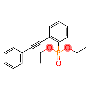 Phosphonic acid, P-[2-(2-phenylethynyl)phenyl]-, diethyl ester