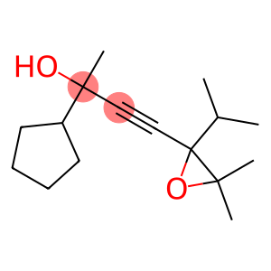 α-[(3,3-Dimethyl-2-isopropyloxiranyl)ethynyl]-α-methylcyclopentanemethanol