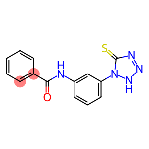 N-[3-(5-sulfanylidene-2H-tetrazol-1-yl)phenyl]benzamide