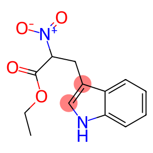 1H-Indole-3-propanoicacid, a-nitro-, ethyl ester