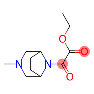 3,8-Diazabicyclo[3.2.1]octane-8-acetic acid, 3-methyl-α-oxo-, ethyl ester