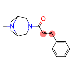 3-(3-Phenylpropenoyl)-8-methyl-3,8-diazabicyclo[3.2.1]octane