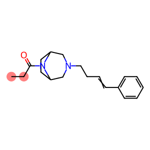 1-Propanone, 1-[3-(4-phenyl-3-buten-1-yl)-3,8-diazabicyclo[3.2.1]oct-8-yl]-